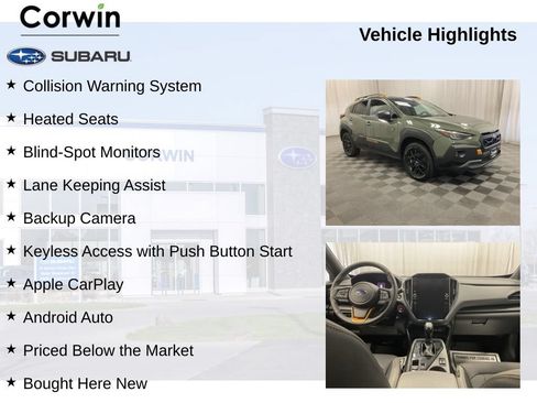 Used 2026 Subaru Crosstrek 2.5i Wilderness w/ Crosstrek Mirror Package AWD/4WD image 11