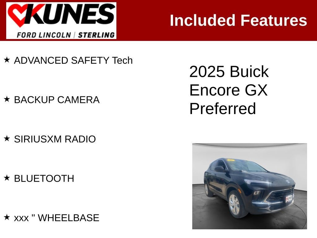 Used 2025 Buick Encore GX Preferred AWD/4WD image 2