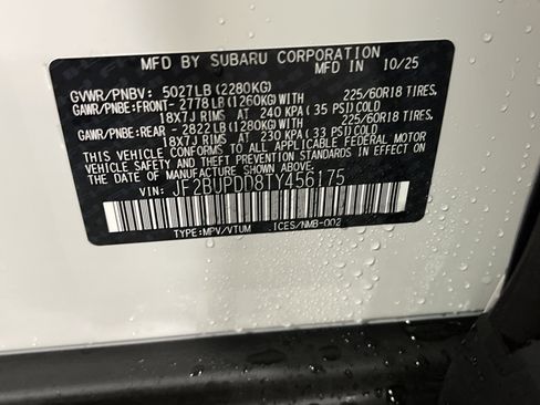 New 2026 Subaru Outback Limited image 26