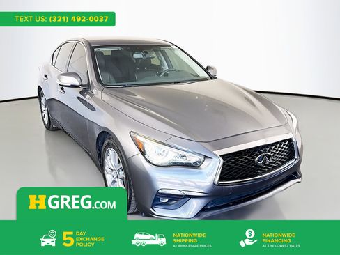 Used 2021 INFINITI Q50 Pure RWD image 1
