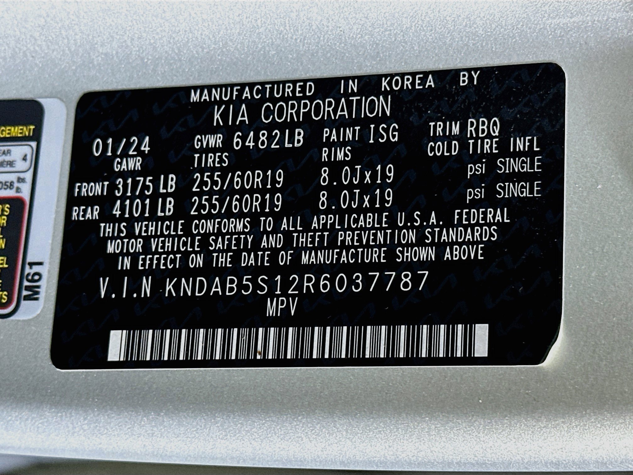 Used 2024 Kia EV9 Light Long Range RWD image 12