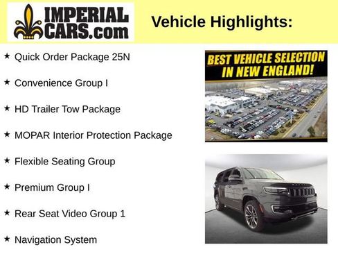 Used 2024 Jeep Wagoneer L Series III w/ Premium Group I AWD/4WD image 3