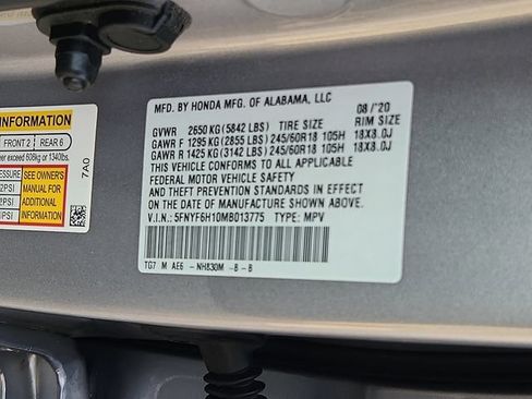 Used 2021 Honda Pilot LX image 26