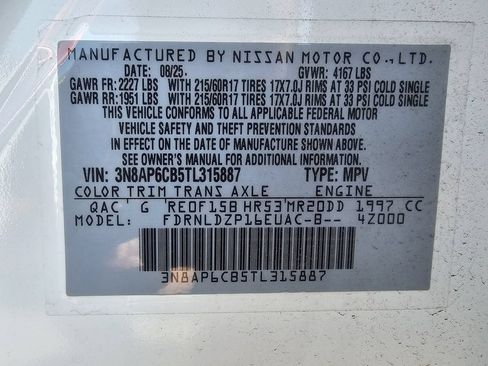 Used 2026 Nissan Kicks SV w/ SV Premium Package AWD/4WD image 53