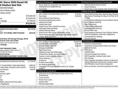 Used 2024 GMC Sierra 3500 Denali w/ Denali Reserve Package