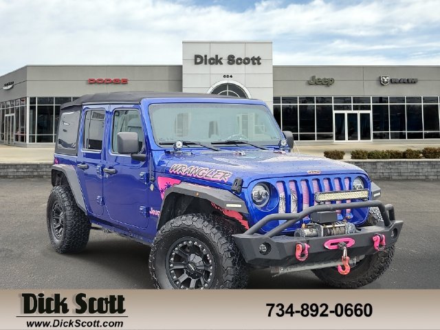 Used 2020 Jeep Wrangler Unlimited Sport S AWD/4WD image 1