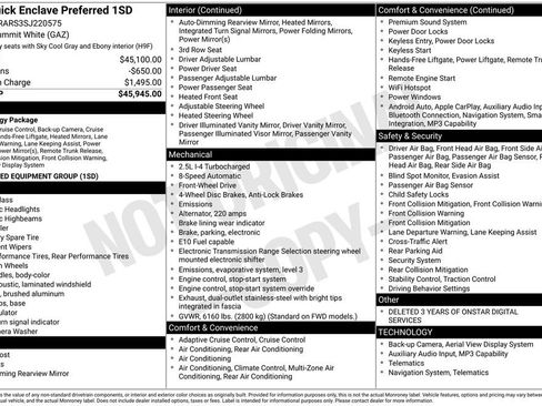 Used 2025 Buick Enclave Preferred image 4