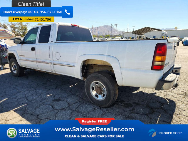 Used 2002 GMC Sierra 2500 2WD Extended Cab HD image 3