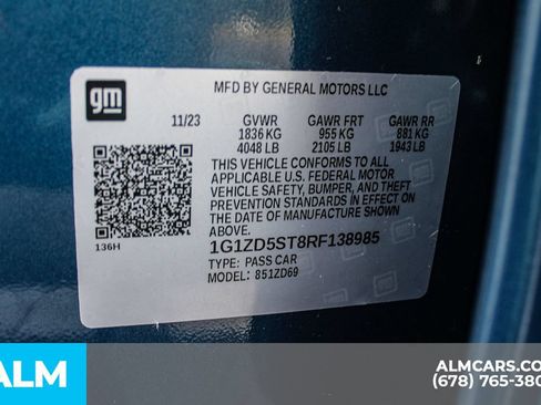 Used 2024 Chevrolet Malibu LT FWD image 37