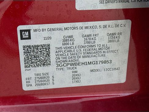 Used 2021 Chevrolet Silverado 1500 Custom image 30