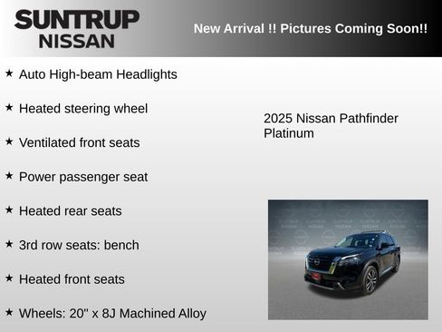 Used 2025 Nissan Pathfinder Platinum w/ Cargo Package FWD image 12