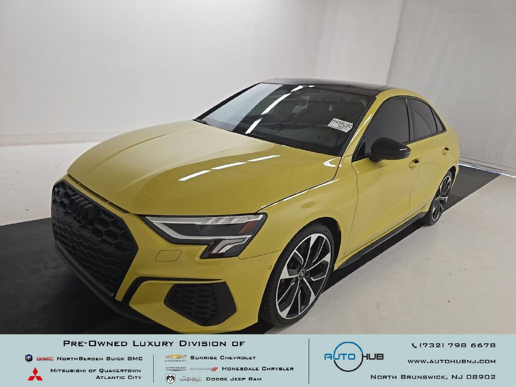 Used 2023 Audi S3 Premium w/ Black Optic Package AWD/4WD image 1