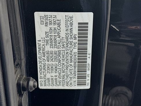 Used 2022 Honda CR-V EX-L image 12