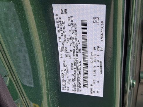 Used 2022 Ford Bronco Badlands AWD/4WD image 27
