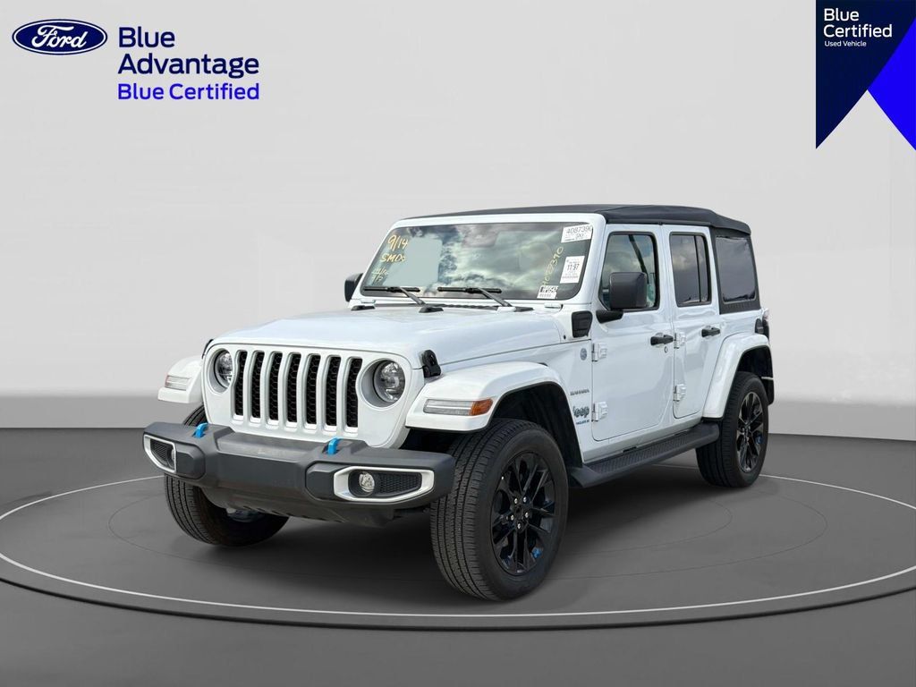 Used 2023 Jeep Wrangler Unlimited Sahara w/ Safety Group AWD/4WD image 1