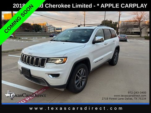 Used 2018 Jeep Grand Cherokee Limited w/ Luxury Group II image 1