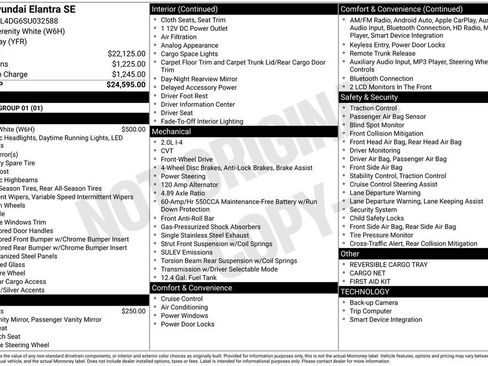 Used 2025 Hyundai Elantra SE image 10
