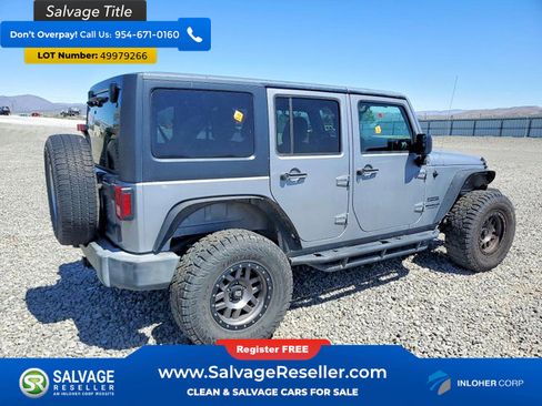 Used 2016 Jeep Wrangler Unlimited Sport w/ Quick Order Package 24S AWD/4WD image 4