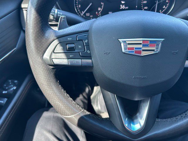 Used 2023 Cadillac CT4 Sport w/ LPO, ONYX Package RWD image 16