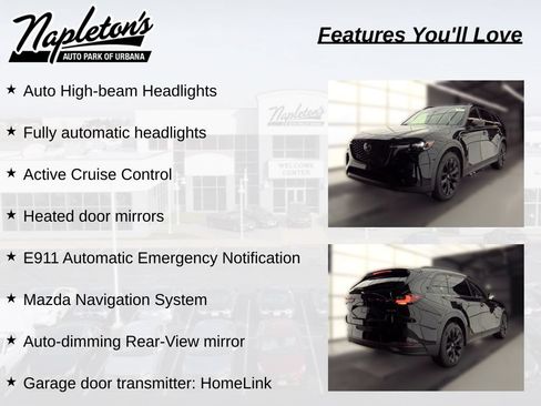 Used 2025 MAZDA CX-90 3.3 Turbo w/ Premium Sport Pkg AWD/4WD image 9