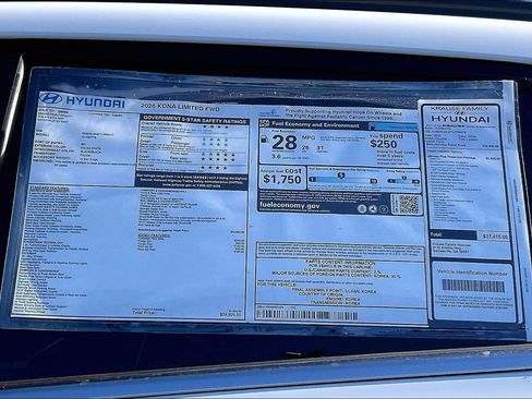 New 2026 Hyundai Kona Limited image 14