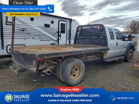 Used 2016 Ford F550 4x4 SuperCab Super Duty w/ Power Equipment Group image 4