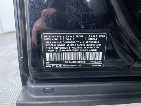 Used 2003 Saab 9-3 Linear image 11