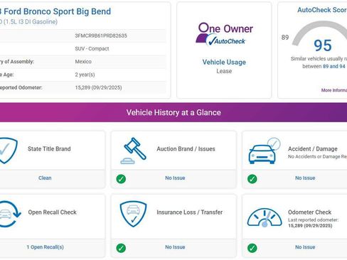 Used 2023 Ford Bronco Sport Big Bend w/ Convenience Package image 4