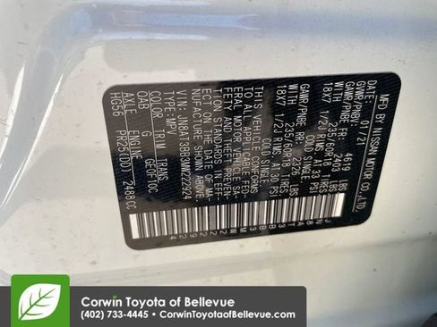 Used 2021 Nissan Rogue SV AWD/4WD image 23