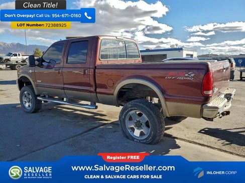 Used 2007 Ford F250 4x4 Crew Cab Super Duty image 3