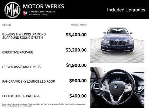 Used 2016 BMW 750i xDrive AWD/4WD image 4