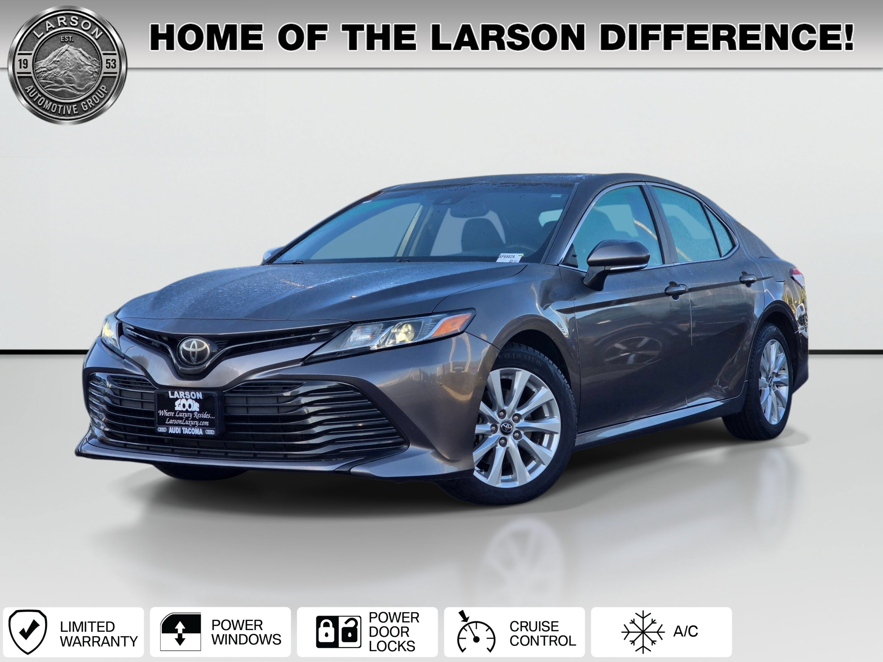 Used 2018 Toyota Camry LE w/ Moonroof Package FWD image 1
