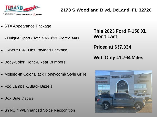 Used 2023 Ford F150 XL w/ STX Appearance Package AWD/4WD image 17