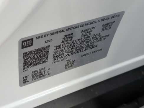 New 2026 Chevrolet Equinox RS w/ Convenience Package III FWD image 33