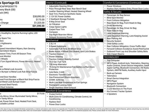 Used 2023 Kia Sportage EX AWD/4WD image 5