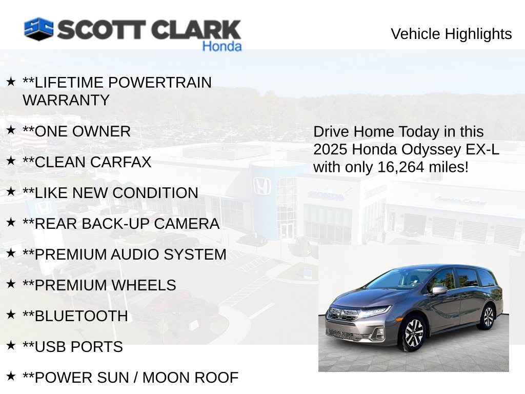 Used 2025 Honda Odyssey EX-L image 11