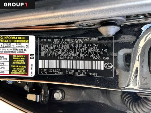 Used 2025 Lexus ES 350 w/ Premium Package FWD image 34