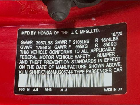 Used 2021 Honda Civic EX image 39