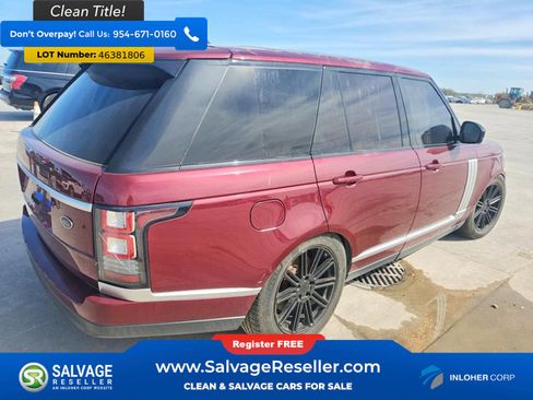 Used 2017 Land Rover Range Rover HSE AWD/4WD image 4