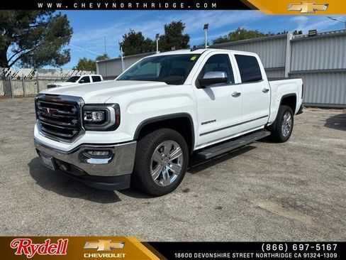 Used 2018 GMC Sierra 1500 SLT w/ Enhanced Driver Alert Package RWD image 1