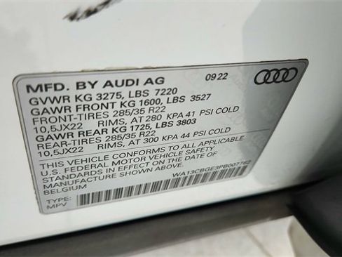 Used 2023 Audi e-tron S Prestige w/ Prestige Package image 61