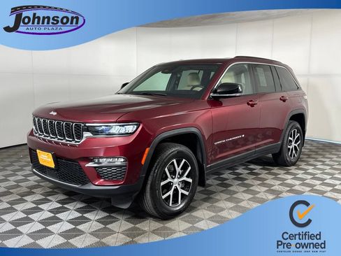 Certified 2025 Jeep Grand Cherokee Limited w/ Trailer Tow Package AWD/4WD image 1