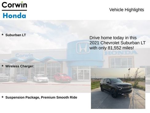 Used 2021 Chevrolet Suburban LT RWD image 6