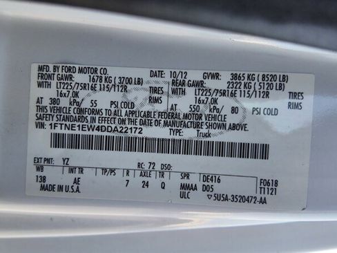 Used 2013 Ford E-150 and Econoline 150 w/ PWR Group image 12