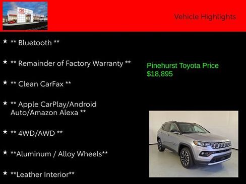 Used 2022 Jeep Compass Limited image 7