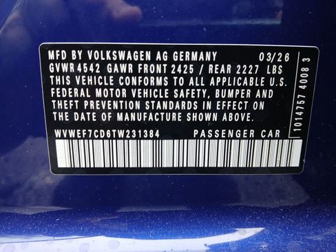 New 2026 Volkswagen Golf w/ Euro Style Package AWD/4WD image 29