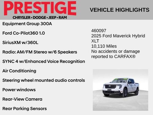 Used 2025 Ford Maverick XLT image 2