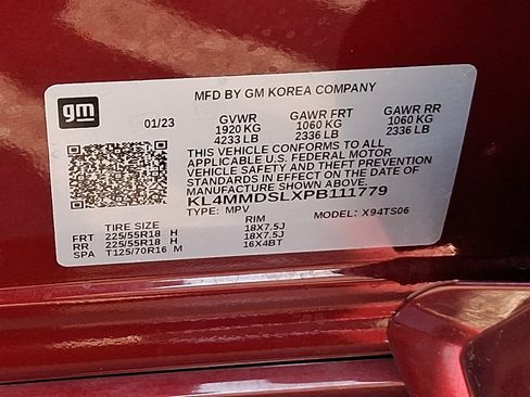 Used 2023 Buick Encore GX Select w/ Sport Touring Package FWD image 28