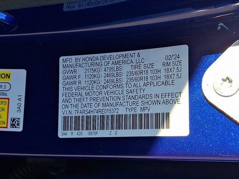Certified 2024 Honda CR-V EX-L image 29
