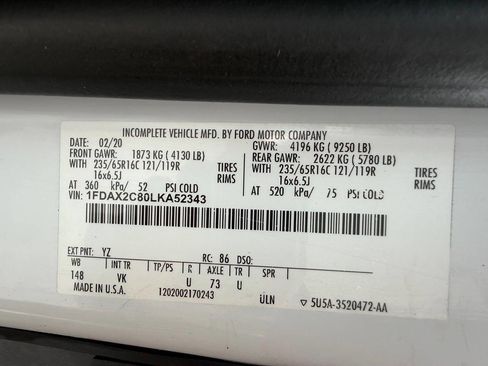 Used 2020 Ford Transit 350 XL image 27